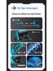 Compact Wireless Lithium Battery Snow Blower: Foldable, High-Power, Portable Snow Shovel for Outdoor Use