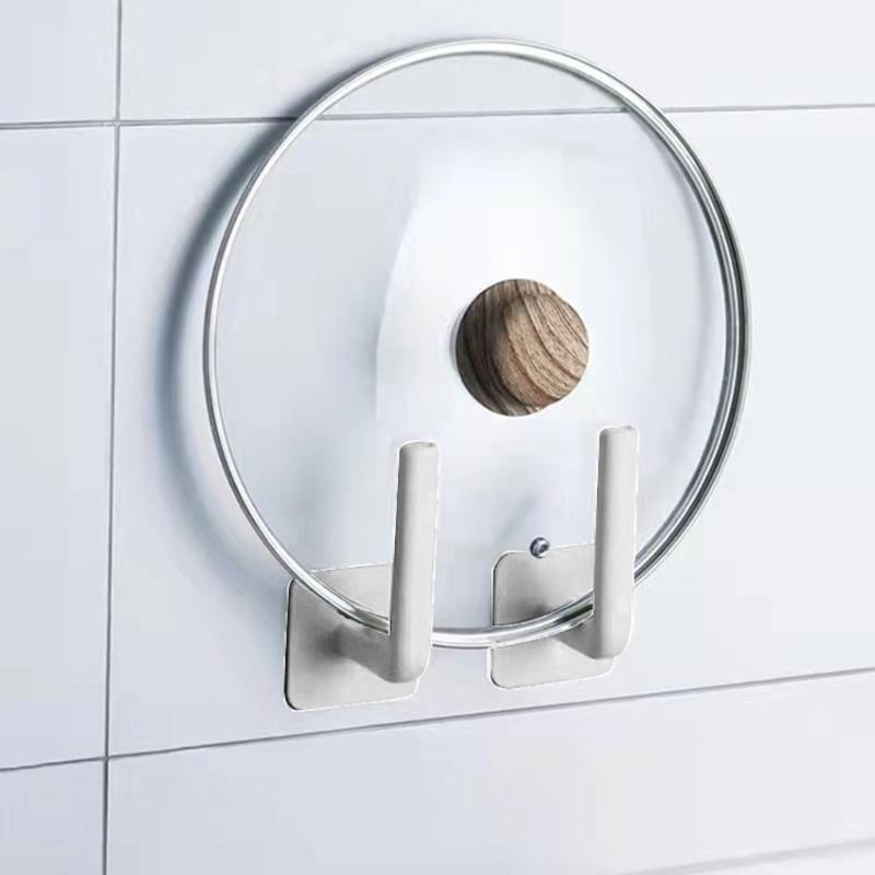 L-förmige Hutaufhänger Baseballkappenhalter Wandmontierter Kleiderbügel Selbstklebender Hutständer Badezimmerzubehör