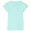 Kids T Shirt Light Mint Green Size 128