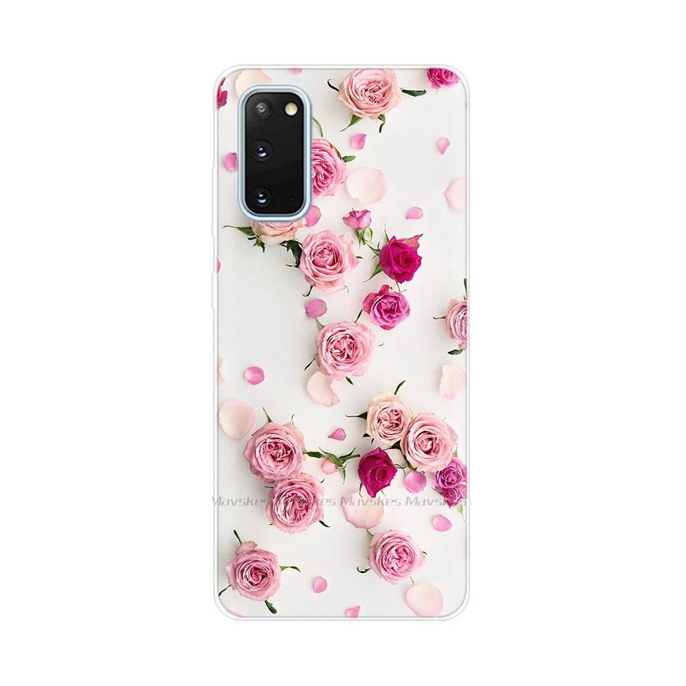 For Samsung Galaxy S20 FE Case S20 Ultra Silicone Back Cover Soft Tpu Phone Case For Samsung S20 FE Case S 20 Plus Cover Bumper