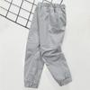 4-16 Years Kids Windproof and Waterproof Fleece-Lined Pants Loose Fitness Pants