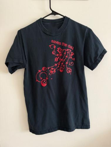 

Saves The Day black VTG T-shirt Unisex short sleeve All sizes S to 45XL XA937 Unisex T-Shirt XL