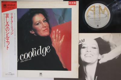 LP Record RITA COOLIDGE  Fool That I Am AMP28014PROMO AM 1980 Japan Obi Pop Used