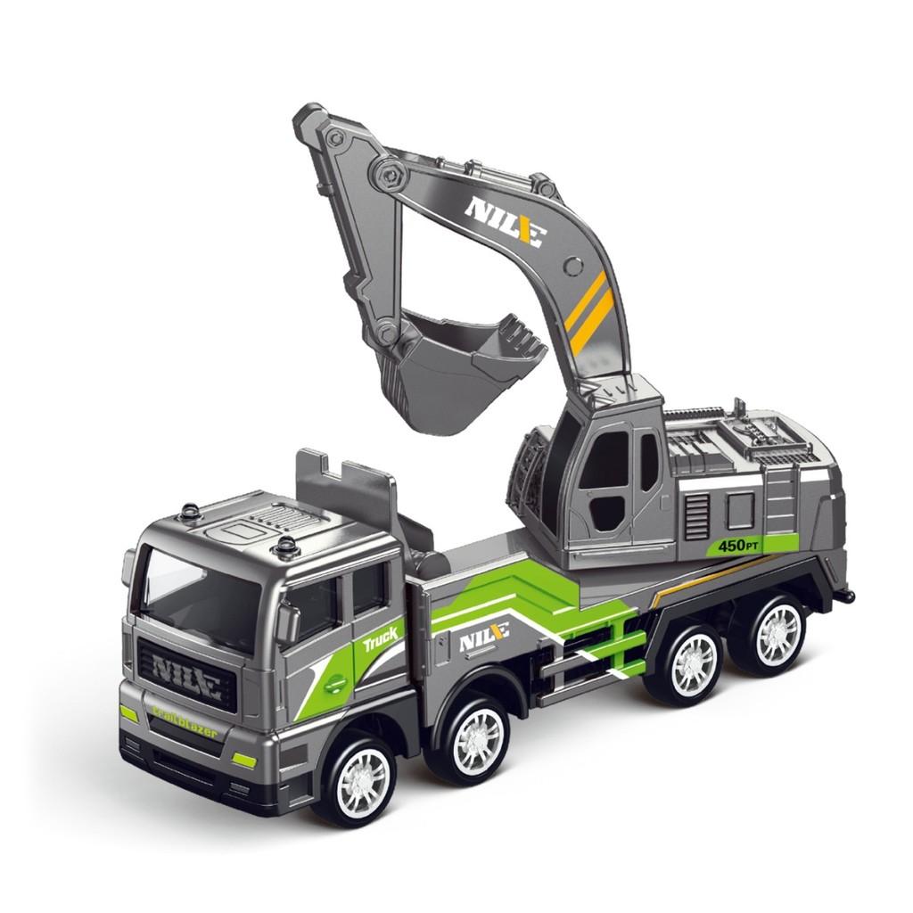 Headstock Engineering Alloy Vehicle Model Excavator Truck Toy Inertia