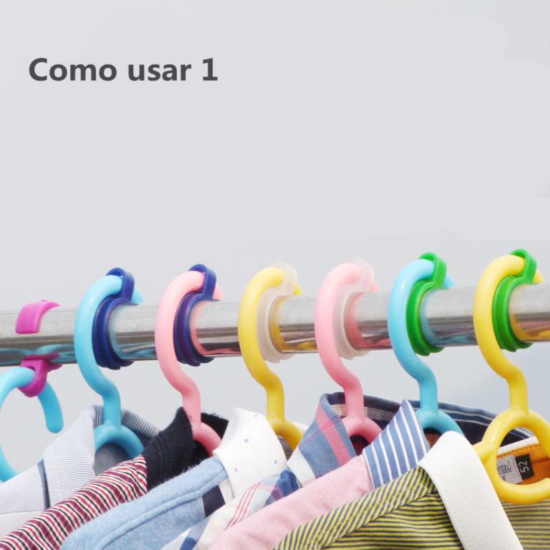 5pcs Non-slip Windproof Drying Hook Hanger Organizer