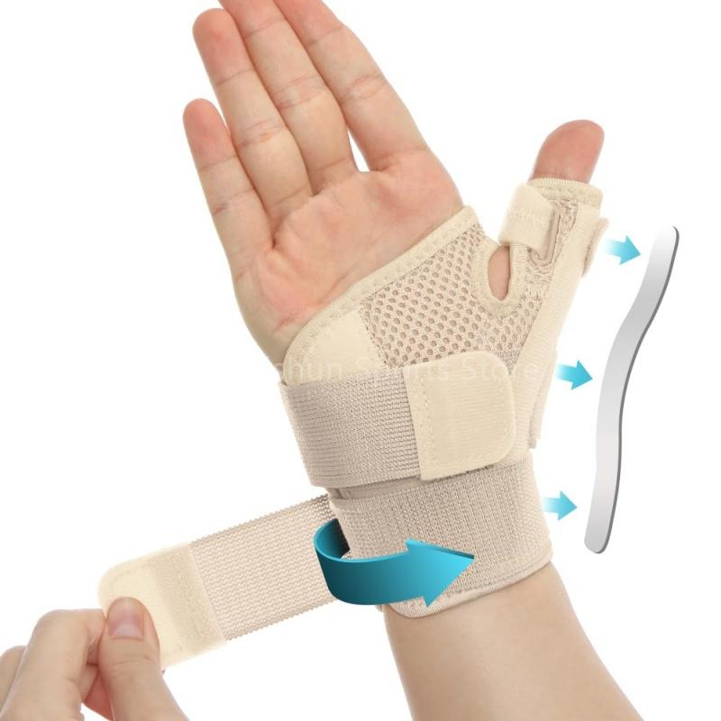 Wrist Thumb Support Brace Splint Orthopedic Wristband For Wrist Hand Thumb Stabilizer Fits Both Right Left Hand For Men Women