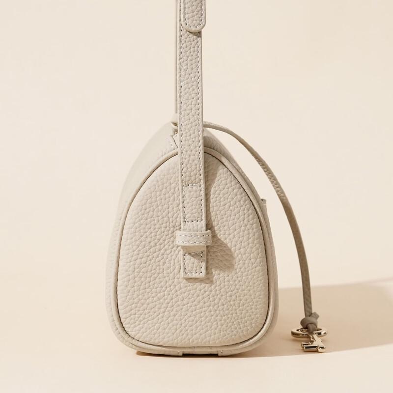 Douxiaozhu Genuine Leather Boston Shoulder Bag