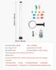 Bubble Tube Lamp 16 Color 150 cm Sensory Aquarium Lamp for Relief Calming