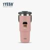 900ML Travel Mug Vacuum Cup Stainless Steel Coffee Cup Cold Hot Double-layer Insulated Cup Tumbler Thermo With Coffee Sticker