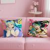Funda de Cojín Urusei Yatsura Cómoda Reversible Ideal para Coche Sofá Dormitorio y Más