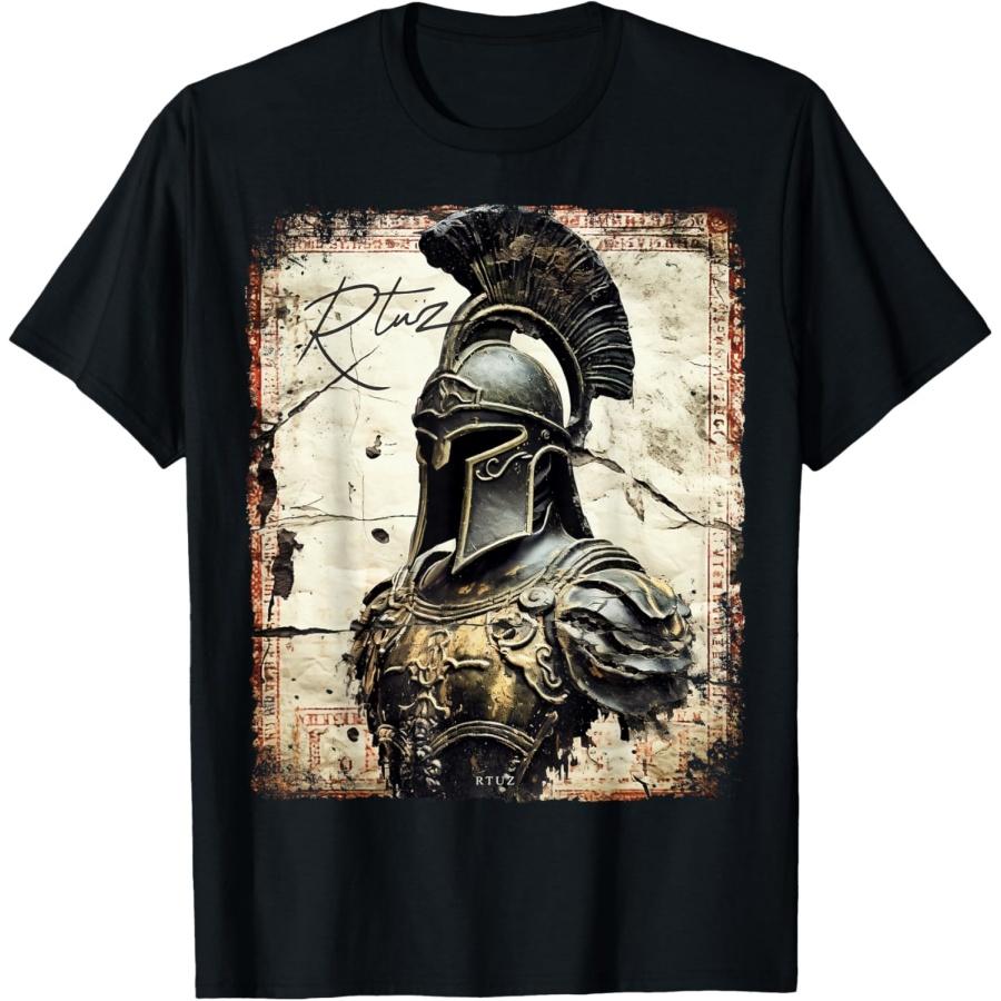 

Greek Sparta Helmet Warrior Soldier Spartan T-Shirt XXXXXL чорний