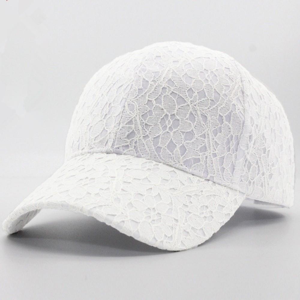 Adjustable Mesh Baseball Hat Breathable Streetwear Hat Fashion Outdoor Sun Hat  For Women