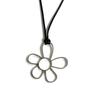Silver/Gold Hollow Flower Pendant Charms Jewelry Making Supply Flower Connector