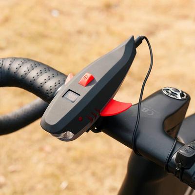 Rechargeable Bicycle Headlight with Horn