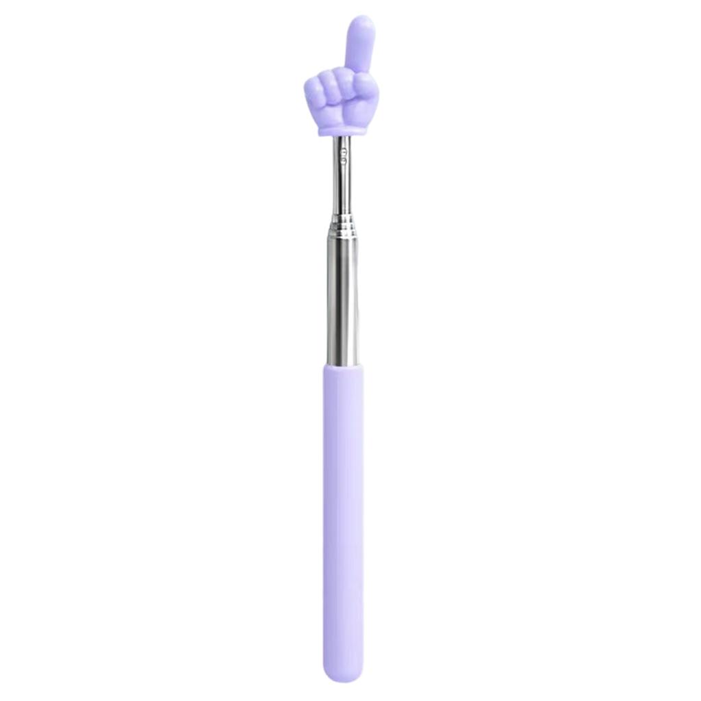 Telescopic Teachers Pointer Finger Pointer Stick Plastic Collapsible Finger Pointing Stick Classroom Essentials for Home