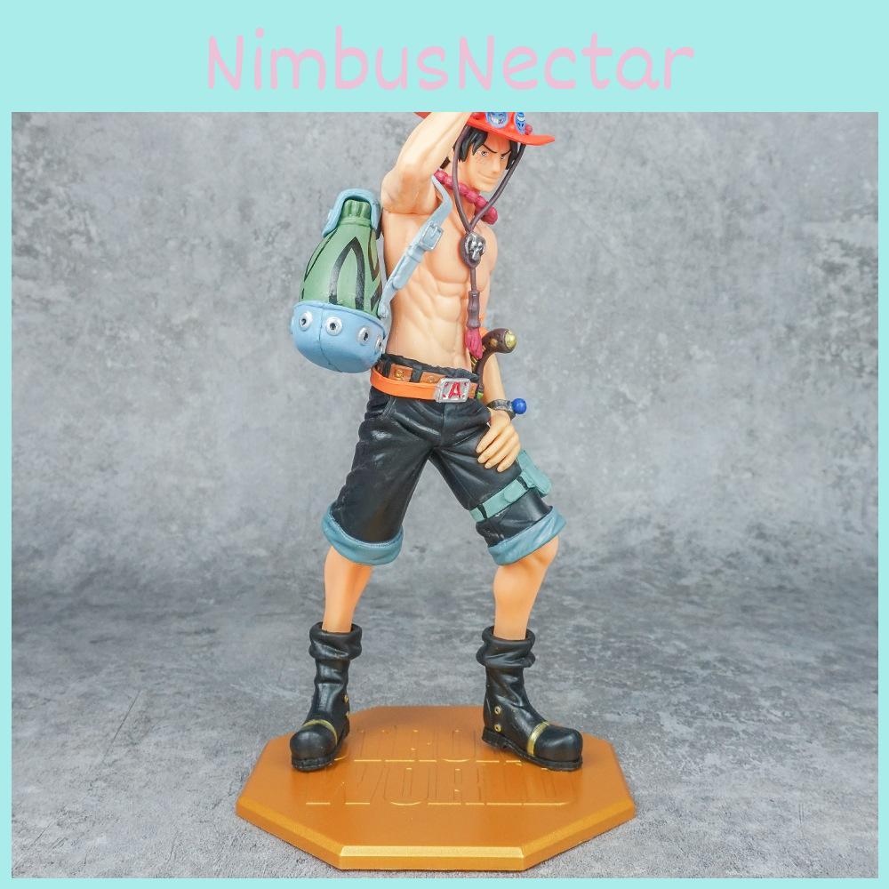 One Piece Ace Pvc Collectible Figure Backpack Model For Anime Fans
