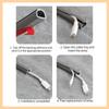 1pc 1m/39.37in Wire Slot Wire Organizer Cable Cover Extension Wiring Duct Protector Cord Protector Floor Cord Cover Power Cable