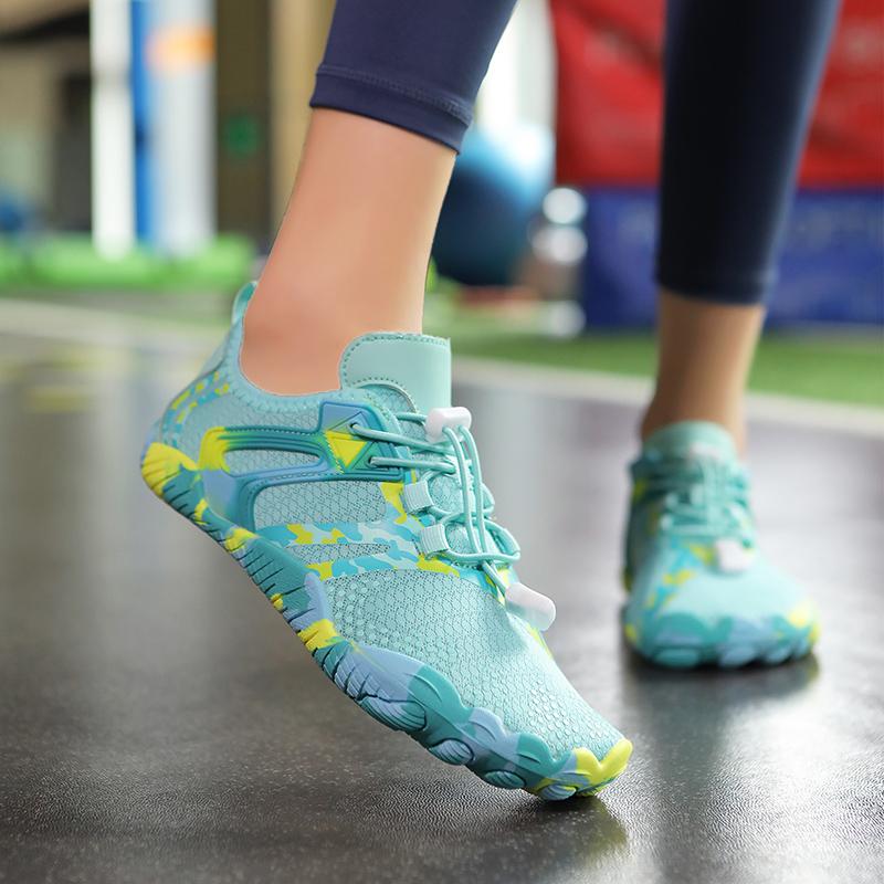 Barefoot sneakers indoor fitness shoes soft-soled yoga jumping exercise silent sneakers training squat shoes