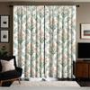 Gorgeous Floral Print Curtains Polyester Fabric Suitable Bedroom Living Room Decoration Made Of Machine Washable Great Window Treatment