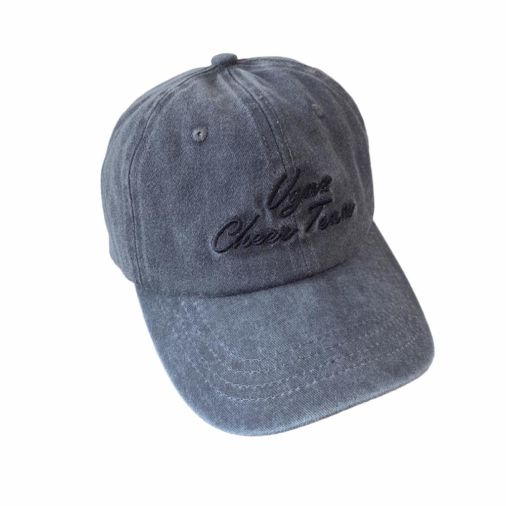 

New Letter Embroidery Baseball Caps Solid Color Breathable Duck Tongue Cap Hip Hop Adjustable Sunshade Cap Outdoor синий