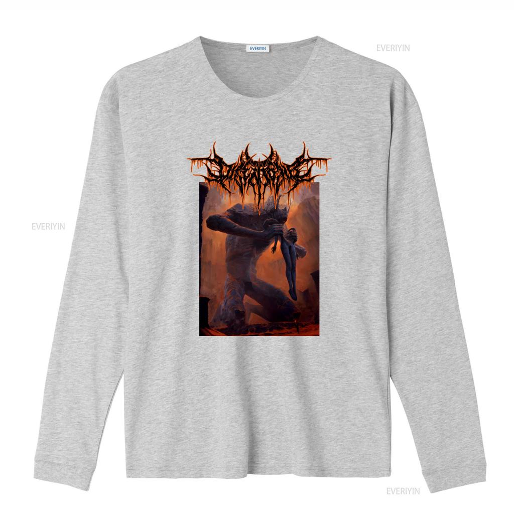 DISENTOMB The Decaying Light T Shirt Dark Fantasy Monster Art Print for Men Vintage Washed Stylish Top For Everyday Wear