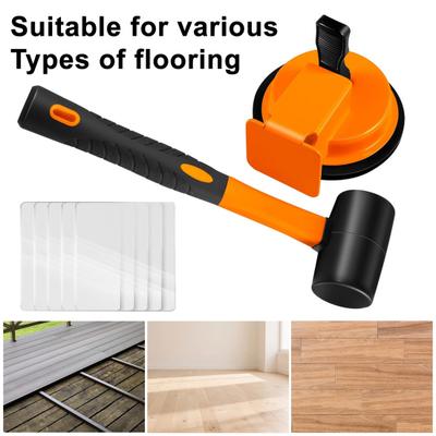 Floor Gap Fixer Tool Set Professional Alignment Floor Gap Repair Tool with Heavy Duty Suction Cup Quick Gap Repair Tool