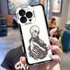 Horrible Skull Cat Clear Phone Case For Samsung A03S A03 A04 A05 A05S A11 A10S A06 A7 A12 A13 A14 A15 A16 NOTE 10 20 ULTRA Case