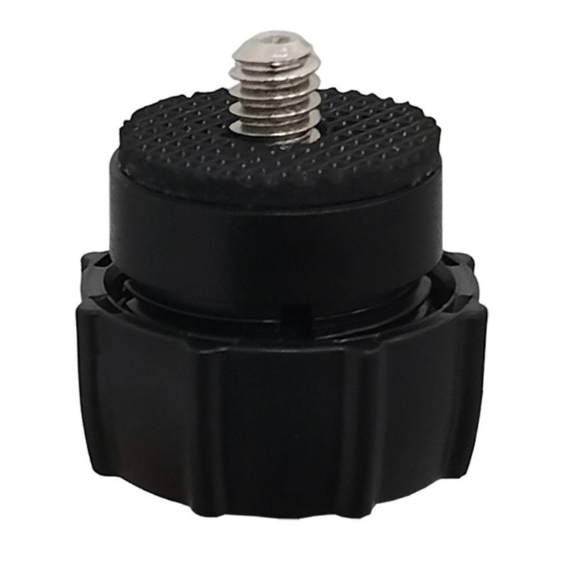 

1/4 Screw Thread to 17mm Ball Head Brackets Connector Adapter Universal for Tripod Monitor, Tablet, Phone