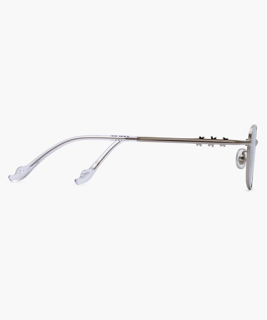 Likkeullou Rc Stainless Steel Amon Sunglasses Silver Green