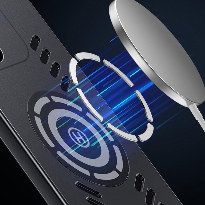 For Vivo iQOO Z9 Z9X Turbo Rock Sand Ice Magnetic Heat Dissipation Matte Anti-fingerprint PC Case Breathable Cooling Cover Shell