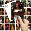 32pcs, Black Women Portrait Postcards, Feminine Charm, Birthday/Anniversary Gifts, Collectibles, Suitable for Gifting, Mailable.