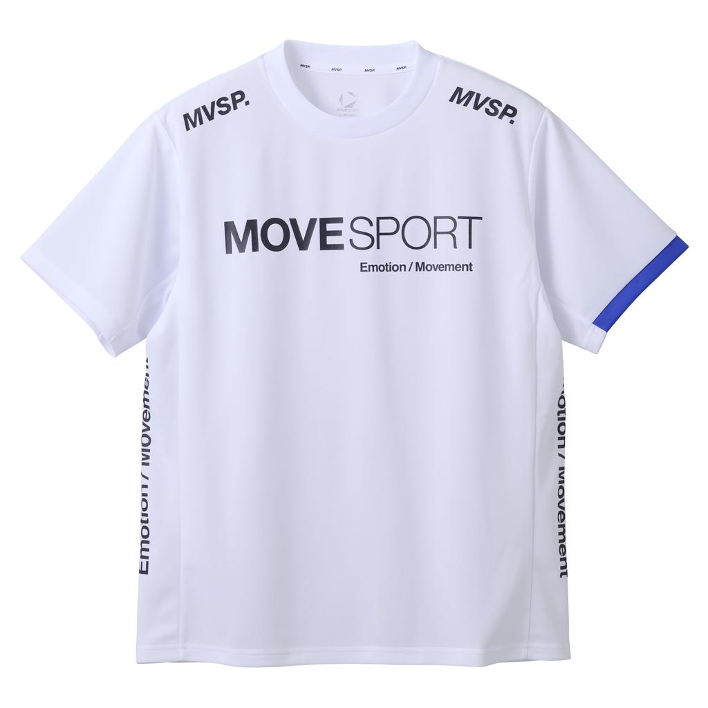 Move Sports Descente Short Sleeve Crew Neck Stretch Training WH00 Men's T-Shirt (E-Commerce Exclusive), Moisture-Wicking, Quick-Drying, Shirt,