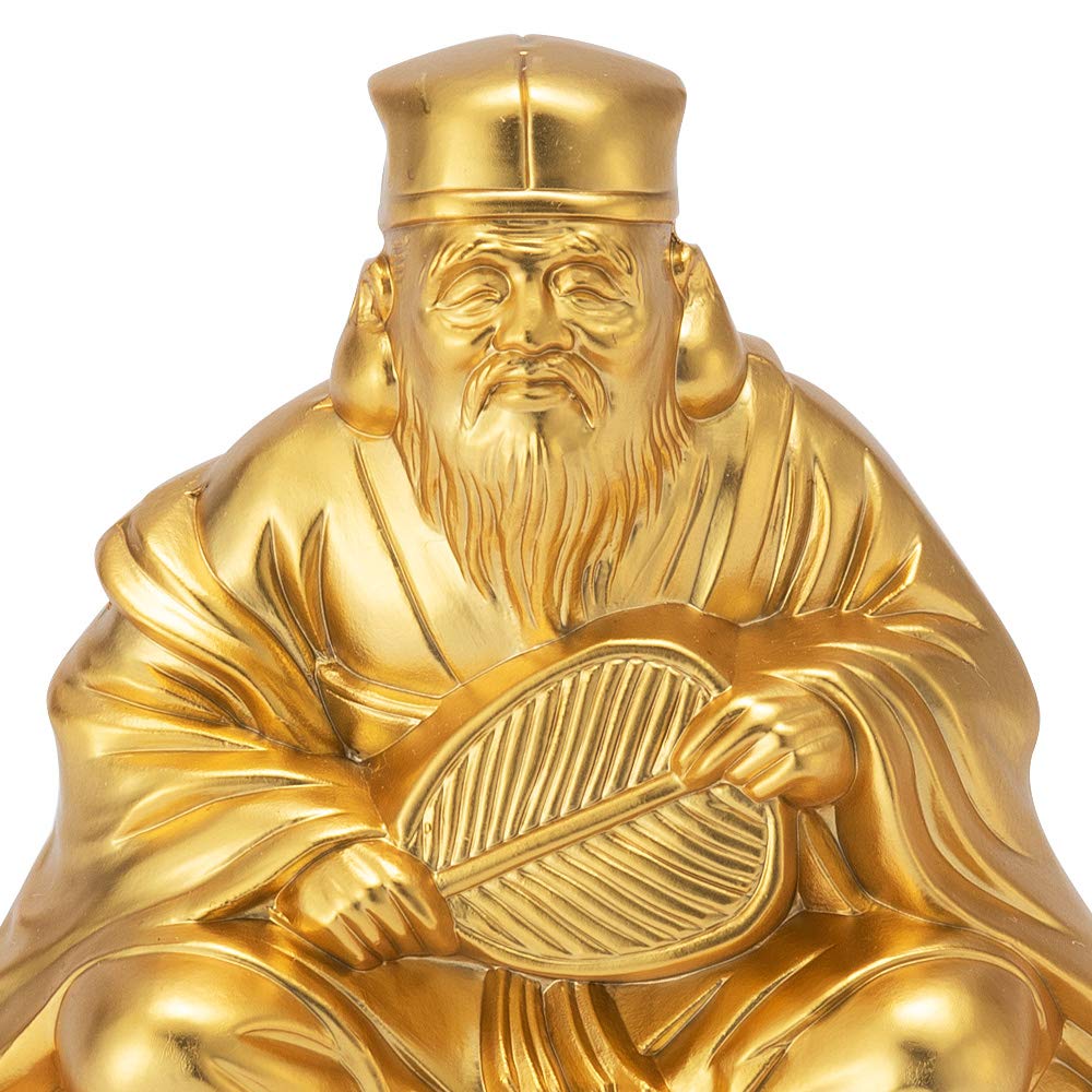 Buddhistischer Altarladen Takita Shoten Buddha-Statue Sieben Glücksfiguren Jurojin x Breite von Hideun Wohlstand gutes gutes Böses abwehrend herausgegeben von Takita