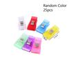 25PCS Sewing Clips Plastic Clamps Quilting Crafting Crocheting Knitting Safety Clips Assorted Colors Binding Clips Paper