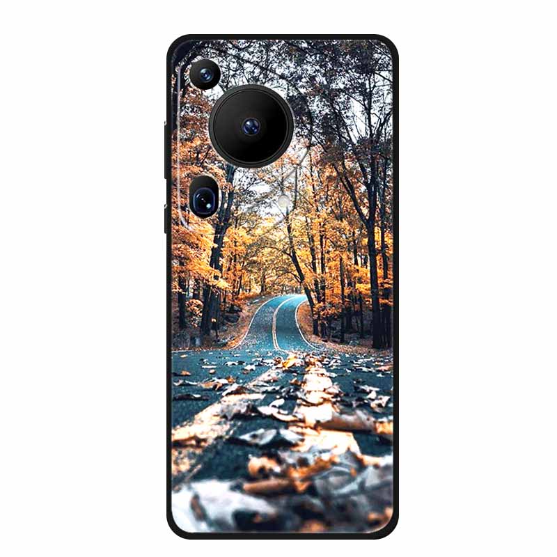 For Huawei Pura 70 Pro Ultra Case Pura70 Pro Black Silicone Soft Back Cover Case For Huawei Pura 80 Pro Ultra Phone Case Pura80