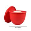 For Kitchen Aid Tilt-Head 5 Qt Mixer Silicone Liners with Lid Mixer Bowls Reusable Mixer Attachment Kitchen Baking Accessories