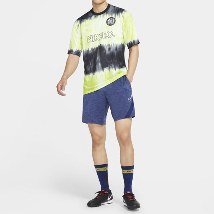 Nike Dri-Fit Academy Knit Soccer Shorts Men Bottoms Blue CK5528-492