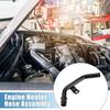 Sestava hadice topení HVAC motoru pro Ram 1500 2500 3500 2011-2023 5.7L č. 53022199AC Vstupní potrubí hadice chladiče Kovové černé