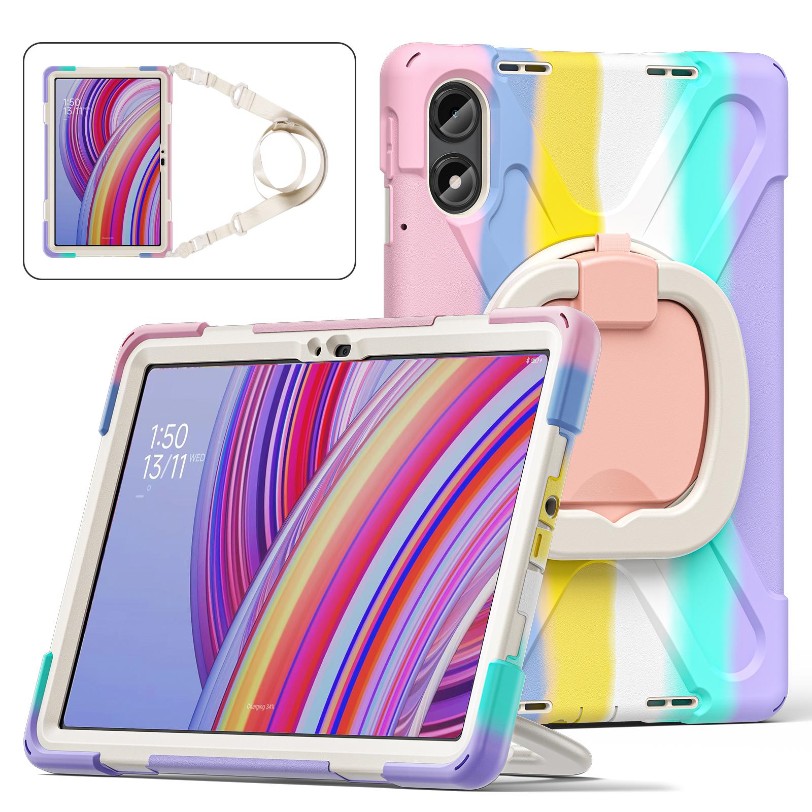 

360 Rotating Kids Case Universal for Xiaomi Poco Pad Redmi Pad Pro 2024 12.1 Inch Heavy Duty Stand Cover with Shoulder Strap Xiaomi Poco Pad 2024