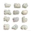A-Grade Natural Burmese Jade Zodiac Animal Jewelry Accessories – Hand-Carved for DIY Bracelets and Necklaces