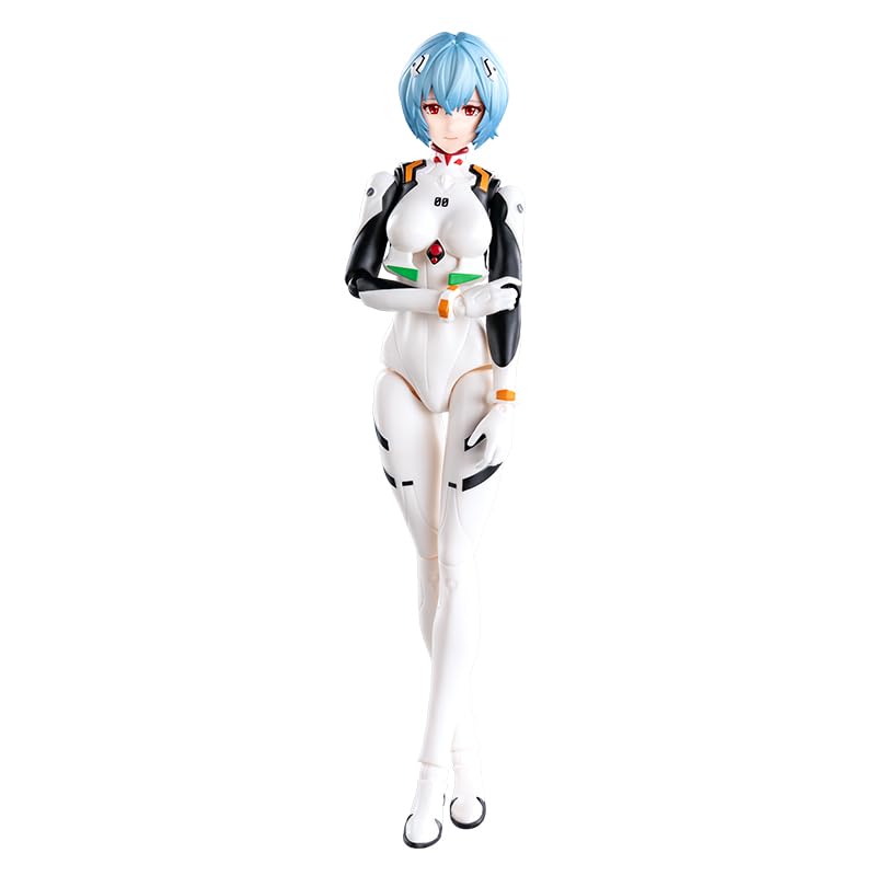 Blokees EVANGELION Rei Ayanami ABS Resin PVC Assembly Plastic Model Kit [Plugsuit] &