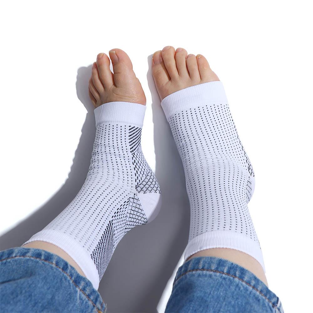 Support Brace Guard Nylon Tight Casual Socks Elastic Bandage Sleeve Foot Sleeves Protective Socks