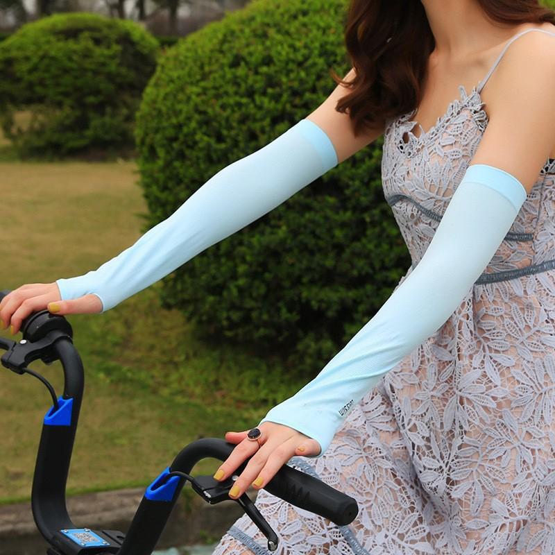 

Защитные тонкие перчатки из ледяного шелка для летнего вождения и езды, закрывающие пальцы, свободные и модные для мужчин и женщин, анти-УФ-защитные перчатки для льда