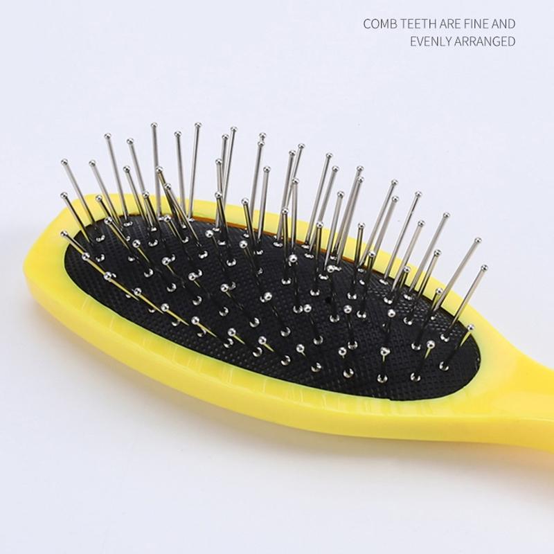 Wig Hair Brush Anti Static Wire Professional Stainless Steel Synthetic Salon Supplies Barber Multi Combs