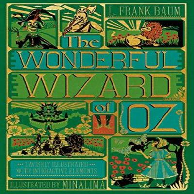 The Wonderful Wizard of Oz Interactive MinaLima Edition by L. Frank Baum Hardback Book 9780063055735