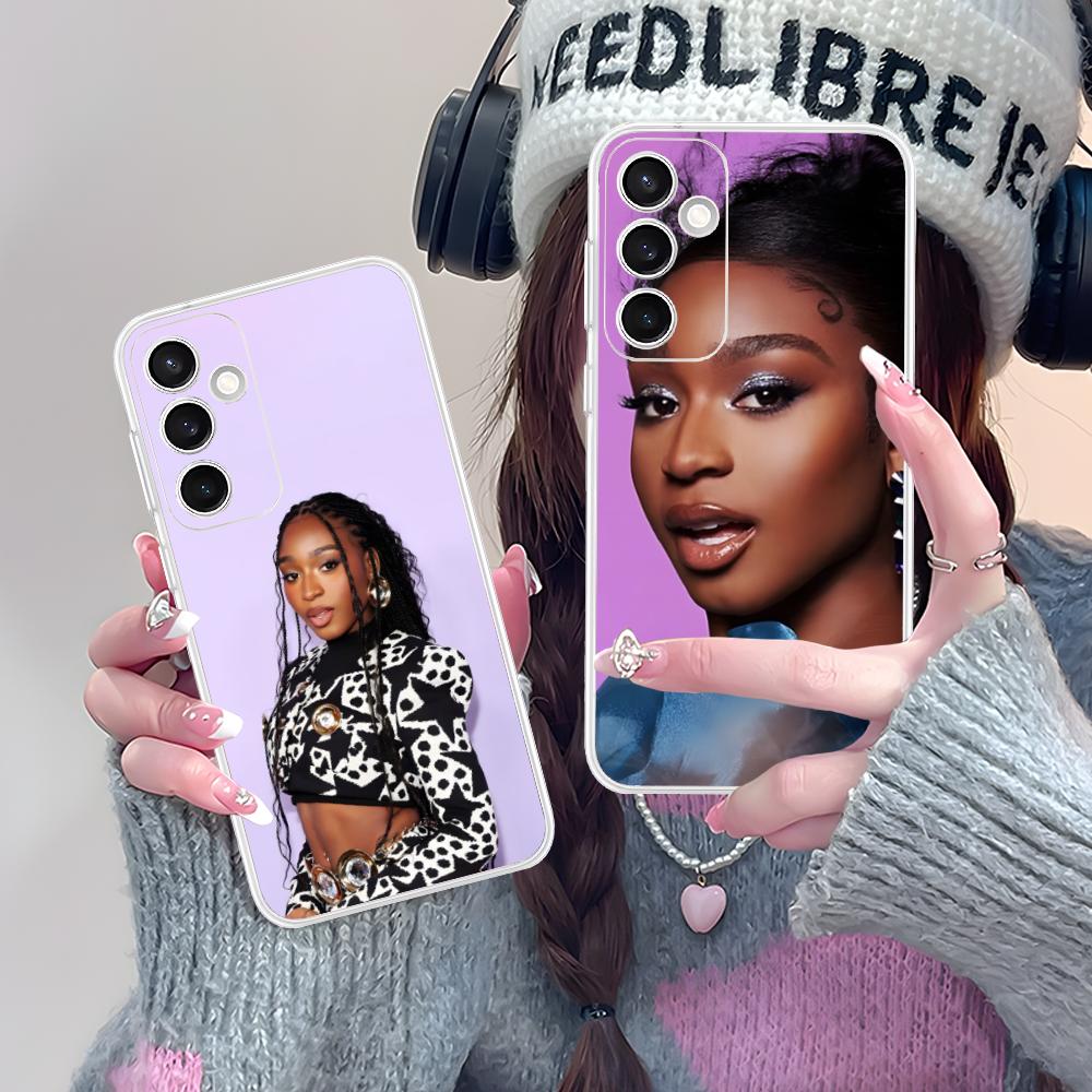Normani Kordei Transparante Mobiele Telefoonhoes voor Samsung Galaxy S25 S24 S23 S22 S21Plus FE Ultra Kleurrijke Hoes