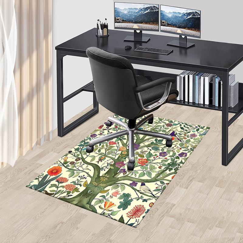 1PC tree pattern Extra Large Non Slip Floor carpet, Office, family, Studio   Large Area Rug Indoor Rugs, Bold Statement Piece