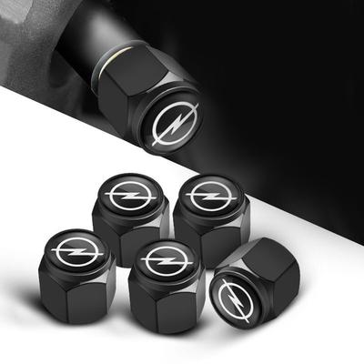 5PCS Car Wheel Tire Valve Cap Tyre Stem Cover Accessories For Astra Insignia Corsa Zafira Meriva Mokka Vivaro Vectra Antara