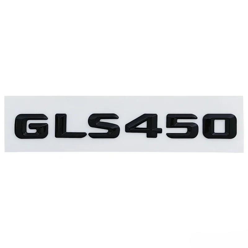 ABS Car Rear Trunk Emblem Sticker Letter Decal for Mercedes Benz C63 A45 E320L E350L S400L A220L ML350 GLS450 CLA260 Accessories
