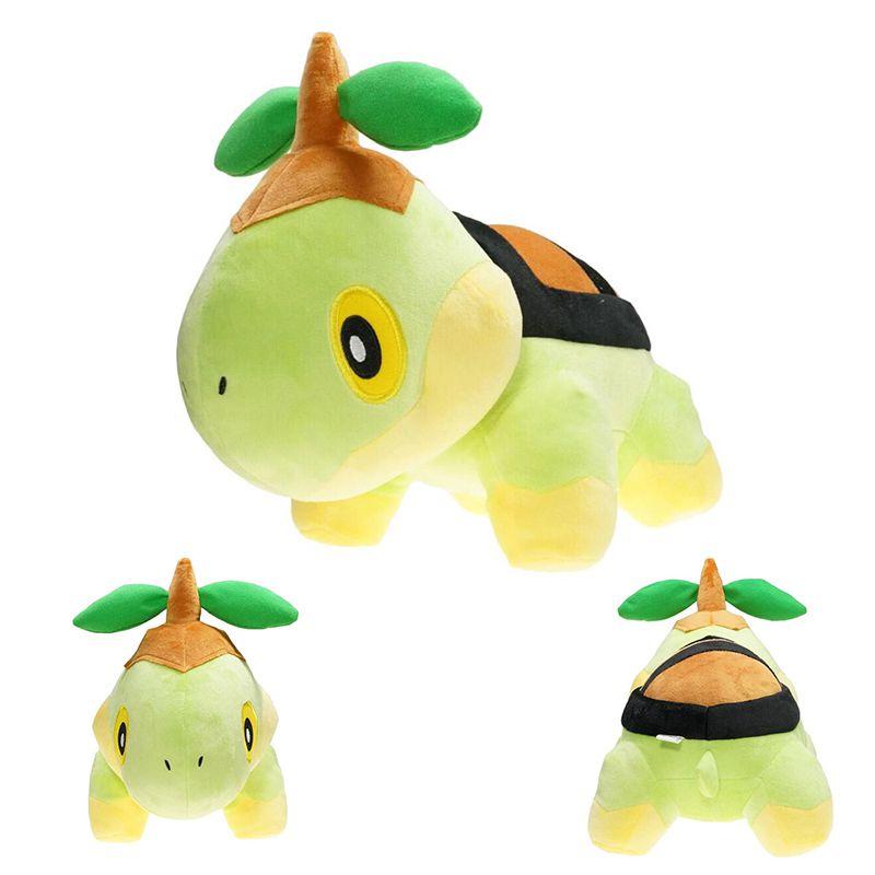 Lovable Pokemon Turtwig Plush Doll With High-density Plush Material For Maximum Softness
